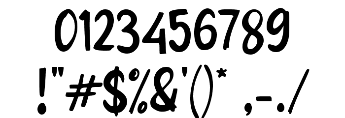 {Basic Gardening} Font OTHER CHARS