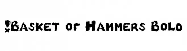 !Basket of Hammers Bold  免费字体下载