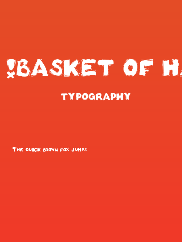 !Basket of Hammers Bold Poster