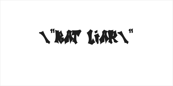 "Bat Liar" Logo