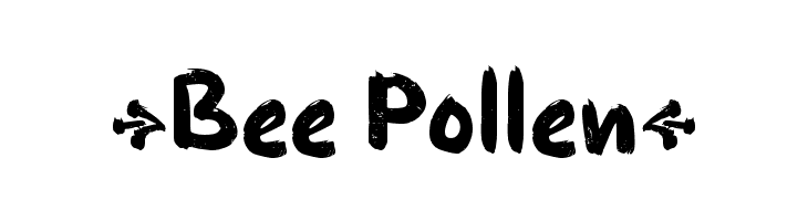 {Bee Pollen}  Fuentes Gratis Descargar