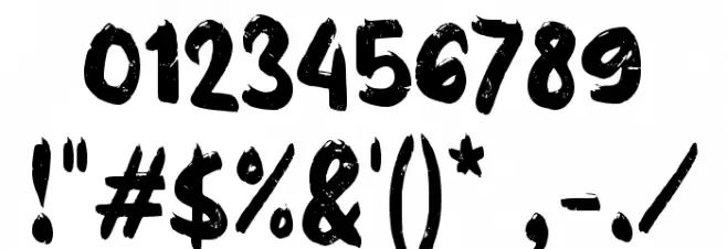 {Bee Pollen} Font OTHER CHARS