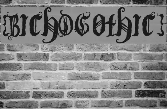[BichOGothic] Fonte examples