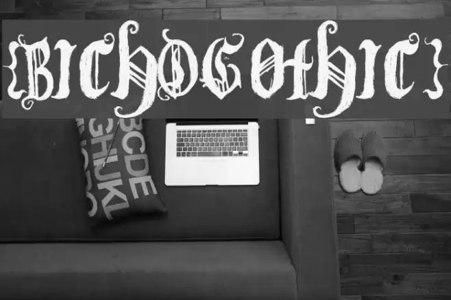 [BichOGothic] Fonte examples