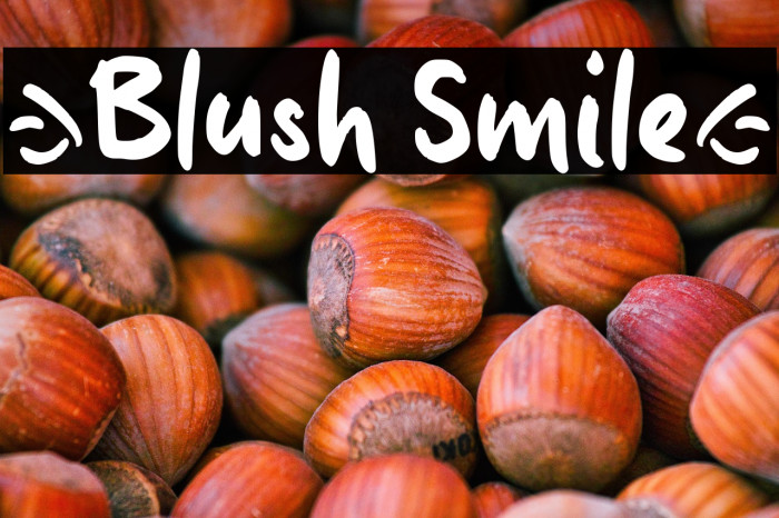 }Blush Smile{ Example 3