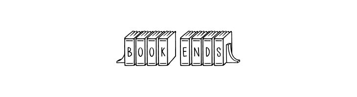 (Book+Ends)  font caratteri gratis
