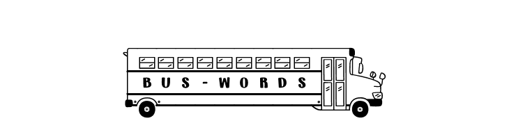 (Bus-words)  Descarca Fonturi Gratis