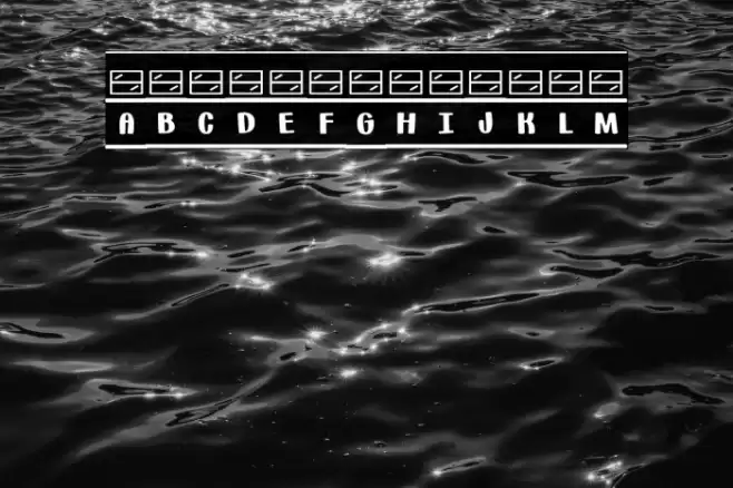 (Bus-words) Font examples