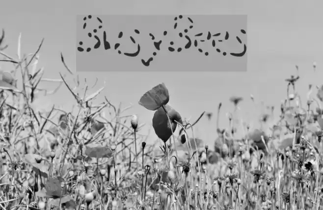 _Busy_Bees Font examples