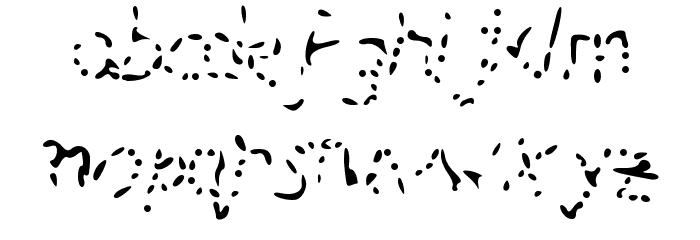 _Busy_Bees Font LOWERCASE