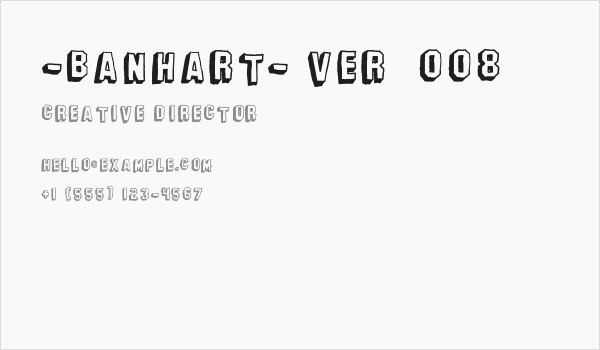 -banhart- ver  008 Business Card