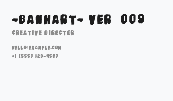 -banhart- ver  009 Business Card