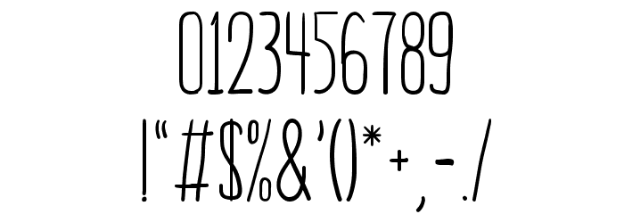 2colorideas sans Font OTHER CHARS