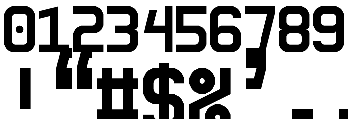 5Ceta Mono Regular Font OTHER CHARS