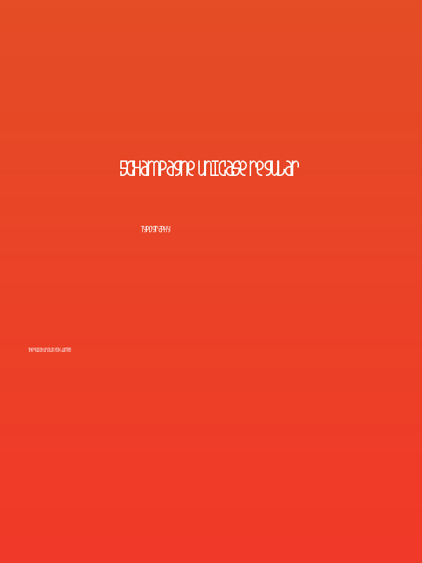 5Champagne Unicase Regular Poster