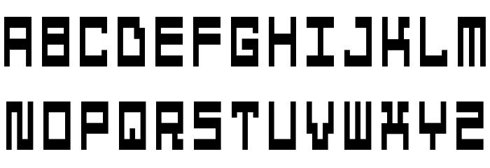 5Computers In Love Regular Font LOWERCASE