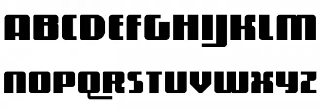 5Contrastio Regular फ़ॉन्ट लोअरकेस