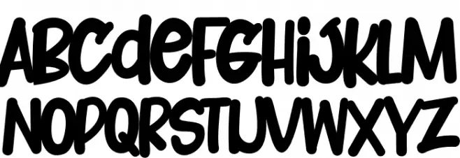 $CRAZYRICH$ Schriftart Kleinbuchstaben