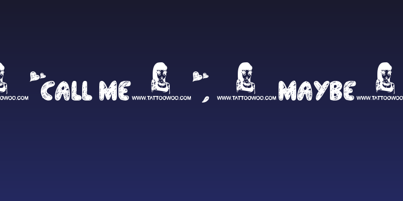 "Call Me", [Maybe]? Social Header