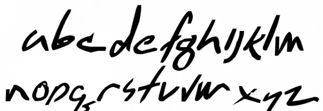 !Carlos Caffeinated Bold Italic 字体 小写