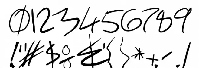 !Carlos Caffeinated Font OTHER CHARS