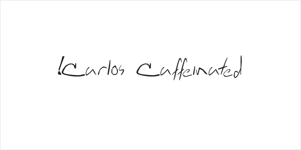 !Carlos Caffeinated Logo