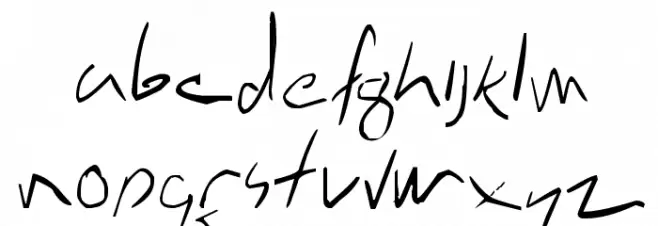 !Carlos Caffeinated Font LOWERCASE
