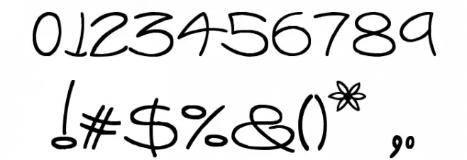 [Catalina] Font Alte caractere