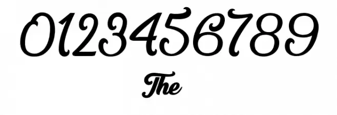 &Championship 1 Font Alte caractere