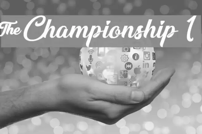 &Championship 1 Font examples