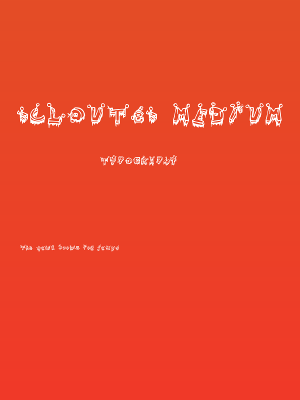 =Clouté= Medium Poster