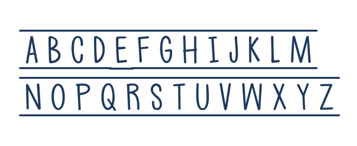 [Crayonized] Lowercase