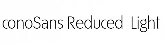 ÉconoSans Reduced 45 Light  baixar fontes gratis