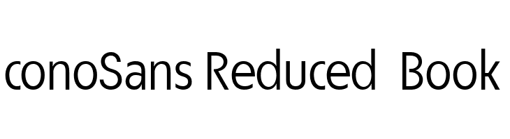 ÉconoSans Reduced 55 Book  免费字体下载
