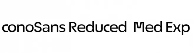 ÉconoSans Reduced 63 Med Exp  Frei Schriftart Herunterladen