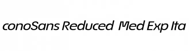 ÉconoSans Reduced 64 Med Exp Ita  Descarca Fonturi Gratis