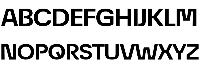 ÉconoSans Reduced 73 Bold Expanded Font OTHER CHARS