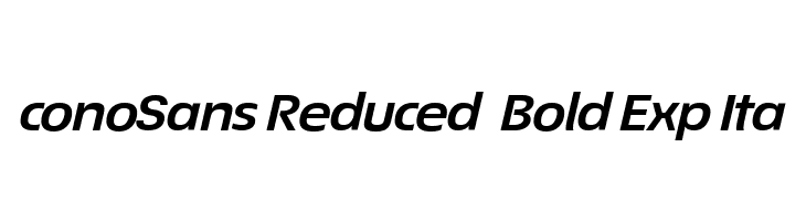 ÉconoSans Reduced 74 Bold Exp Ita  Frei Schriftart Herunterladen