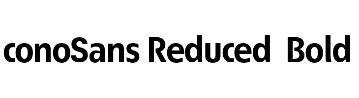 ÉconoSans Reduced 75 Bold  Frei Schriftart Herunterladen