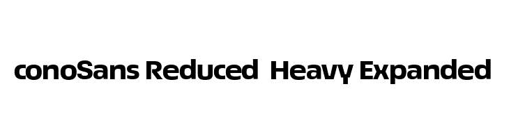 ÉconoSans Reduced 83 Heavy Expanded  フリーフォントのダウンロード