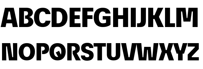 ÉconoSans Reduced 85 Heavy Font OTHER CHARS
