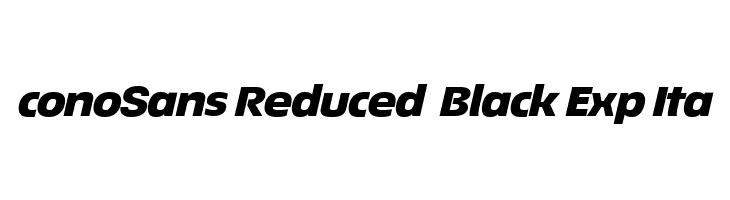 ÉconoSans Reduced 94 Black Exp Ita  नि: शुल्क फ़ॉन्ट्स डाउनलोड