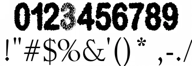 3D Cubes Solid Font OTHER CHARS