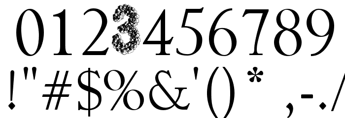 3D Cubes Font OTHER CHARS