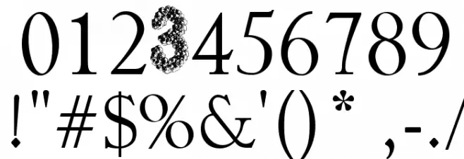 3D Cubes Fonte OUTROS PERSONAGENS