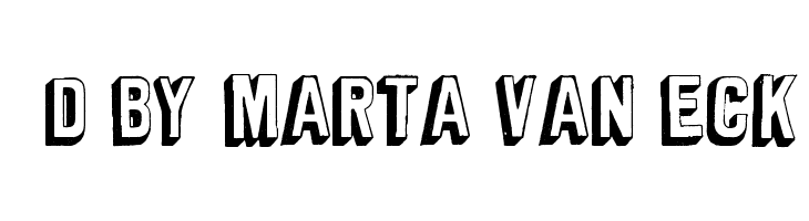 3D by Marta van Eck Fonte