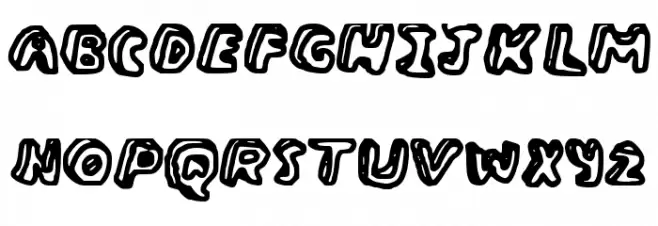 3D_Lettering Шрифта ВЕРХНИЙ