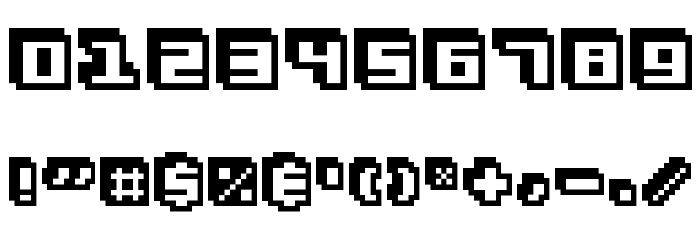 3Dventure Font OTHER CHARS