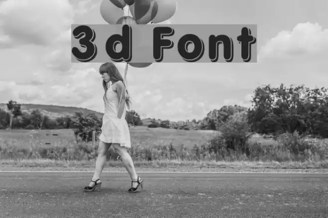 3d Font examples