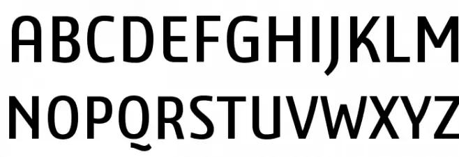 3ds-Condensed Caratteri MAIUSCOLE